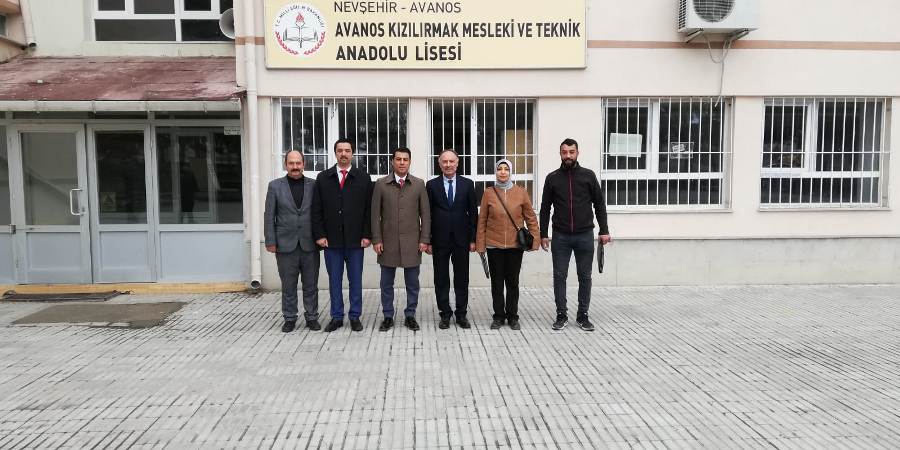 kaymakamimiz sayin olgun oner avanos kizilirmak mesleki ve teknik anadolu lisesi ni ziyaret ederek bir dizi incelemelerde bulundu